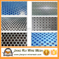 galvanized perforated sheet metal mesh